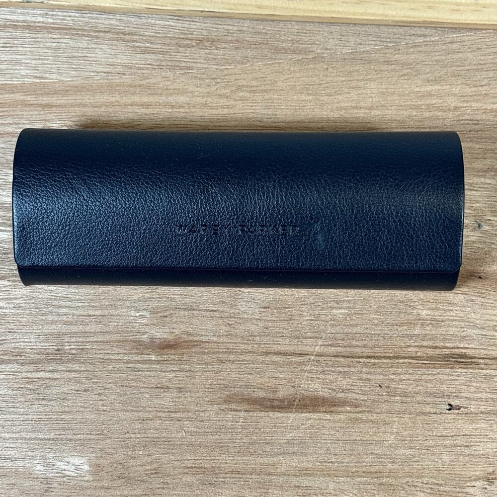 Warby Parker Blue Eyeglasses Glass Glasses Hard Magnetic Case (Only)